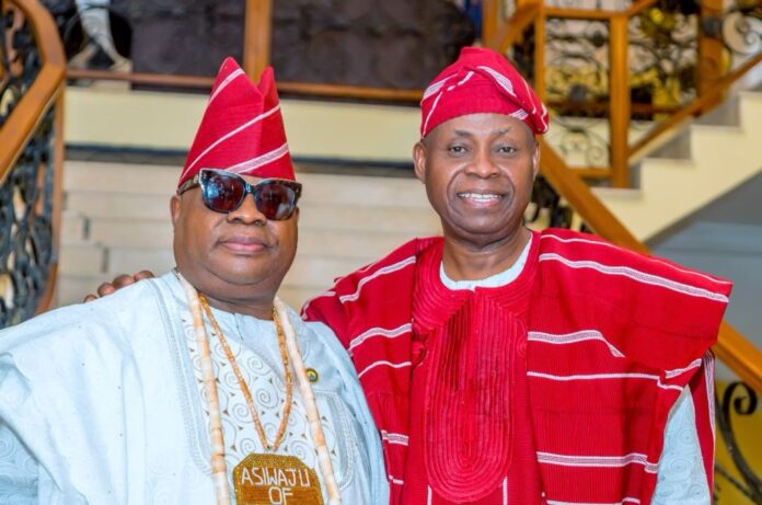 Gov Ademola Adeleke and Adedeji Adeleke