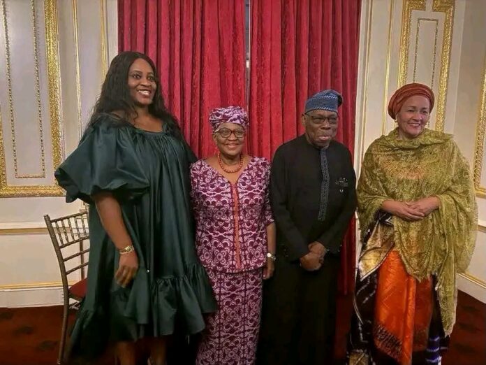 World leaders, business executives and international officials gathered in New York to pay tribute to former Nigerian President Olusegun Obasanjo and recognise his contributions to public service.