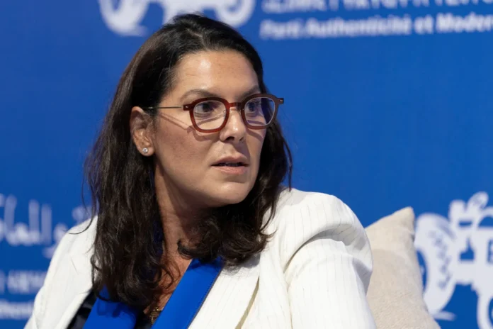 Fatima Ezzahra El Mansouri was was also the first woman to serve as mayor of Marrakesh. / Reuters