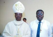 Udeze Commends Ezeokafor Over Giant Strides In Awka Catholic Diocese