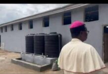 Bishop Ezeokafor Inspects Projects At Tansi International College, Awka