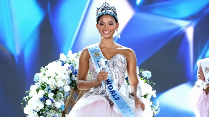 Joheirry Mola Dominguez of the Dominican Republic was crowned Miss World 2026