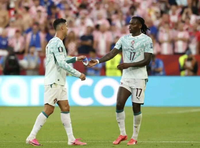 Ronaldo and Rafael Leão