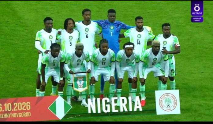 Super Eagles came from behind twice to secure a 3-3 draw against Russia