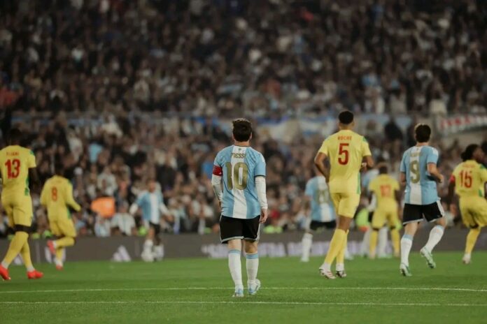 Leo Messi final appearance for Argentina against Benin Republic