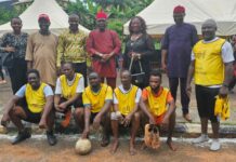 Mefor Commends Head Of Service For Promoting Bonding Through Sports
